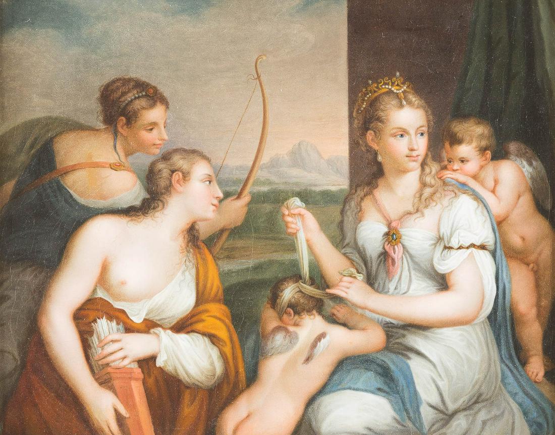 GERMAN/ITALIAN SCHOOL (FOLLOWER OF TITIAN) Master, (1 of 3)