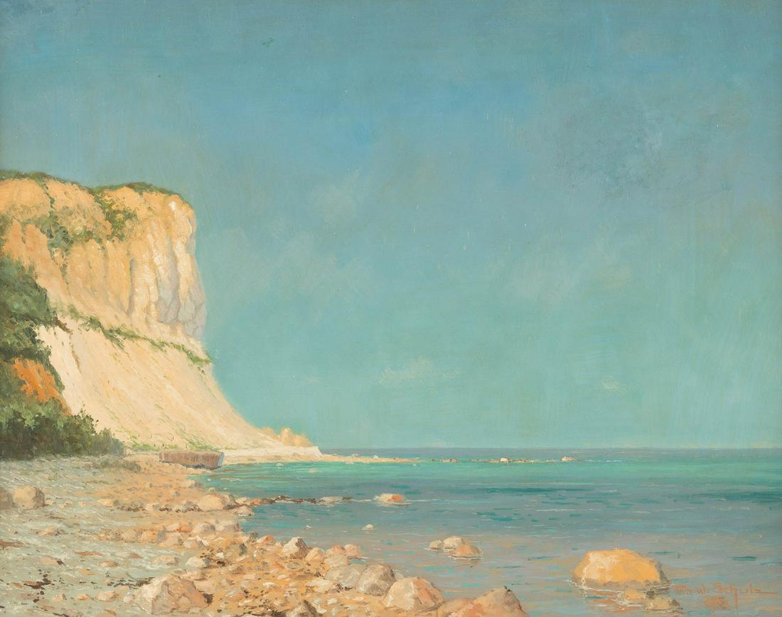 FRITZ W. SCHULZ 1884 Berlin - 1962 Set of paintings. (1 of 3)