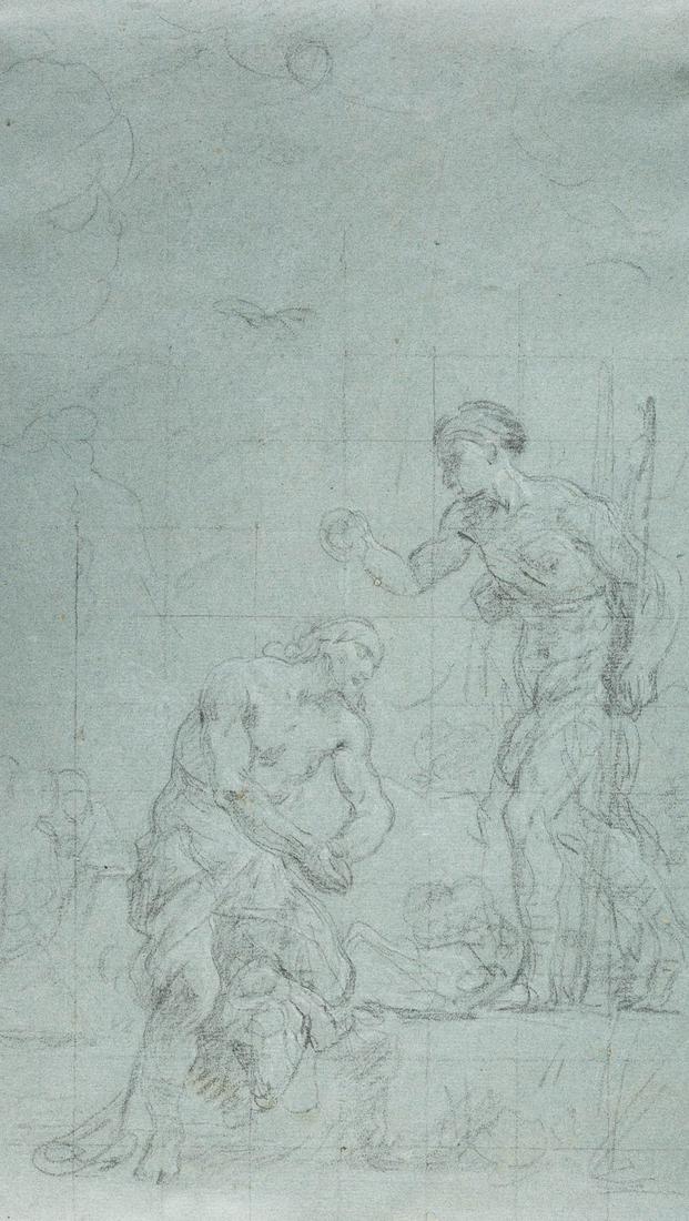 UNBEKANNTER ZEICHNER Tätig im 18. Jh. TAUFE (1 of 1)