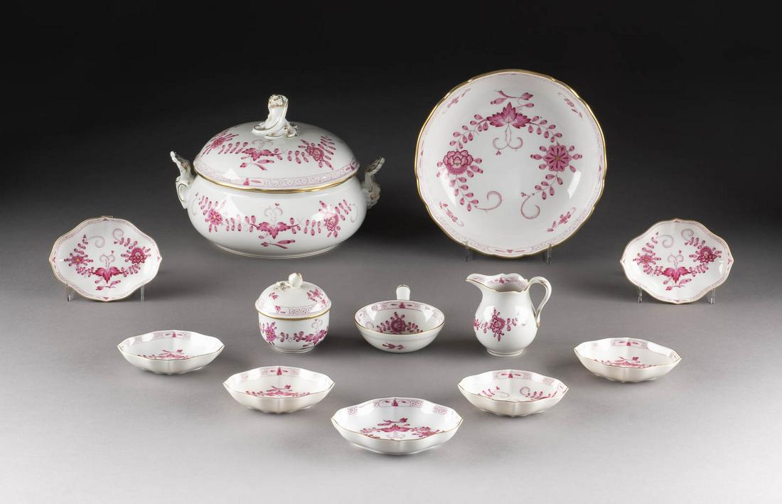 ZWÖLFTEILIGES KONVOLUT 'INDISCH PURPUR' Deutsch, (1 of 1)