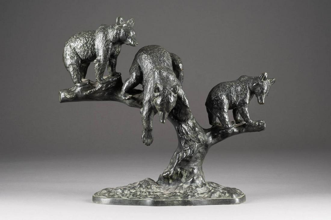 ANTON BÜSCHELBERGER 1869 Eger - 1934 Dresden Drei (1 of 1)