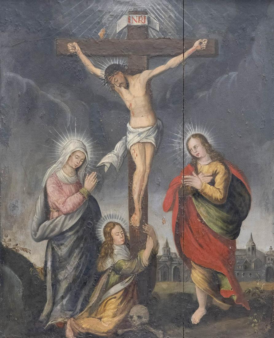 SOUTH GERMAN MASTER Active, in 18th century. (1 of 2)