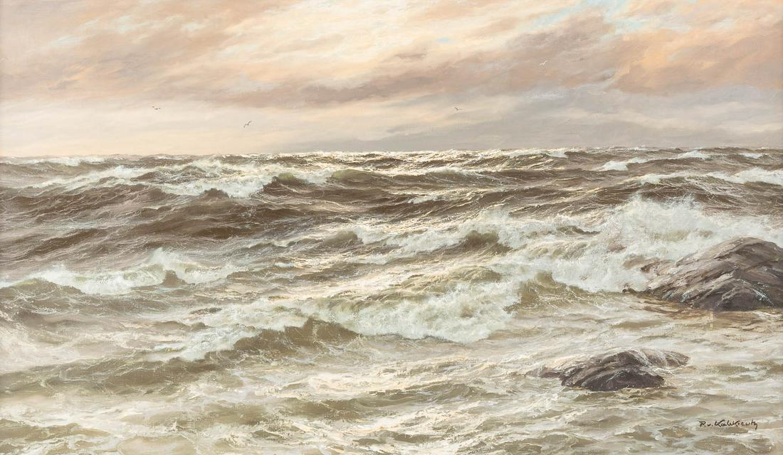 PATRICK VON KALCKREUTH 1892 Kiel - 1970 Starnberg Sea (1 of 2)