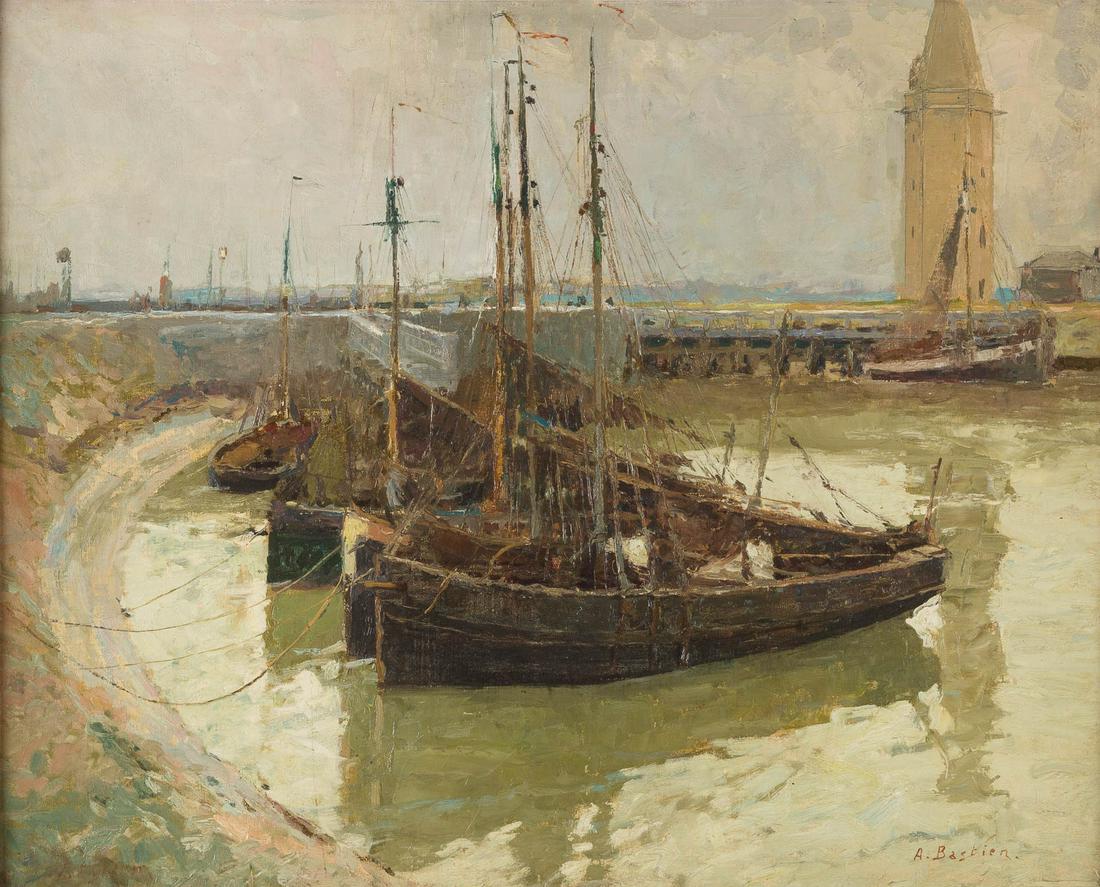 ALFRED BASTIEN 1873 Ixelles - 1955 Uccle (Belgium) (1 of 1)