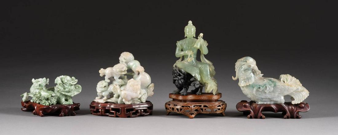 VIER FIGÜRLICHE DARSTELLUNGEN China, um 1900 und (1 of 1)