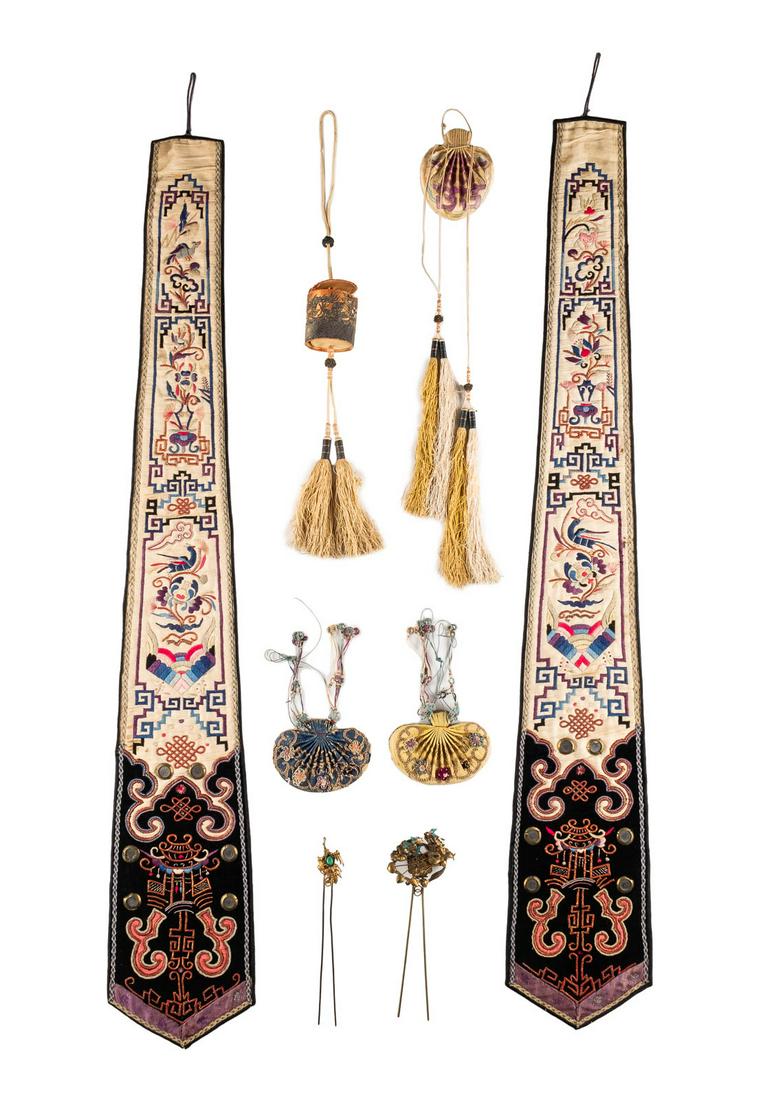 ACHTTEILIGES KONVOLUT China, Qing-Dynastie und spä (1 of 1)