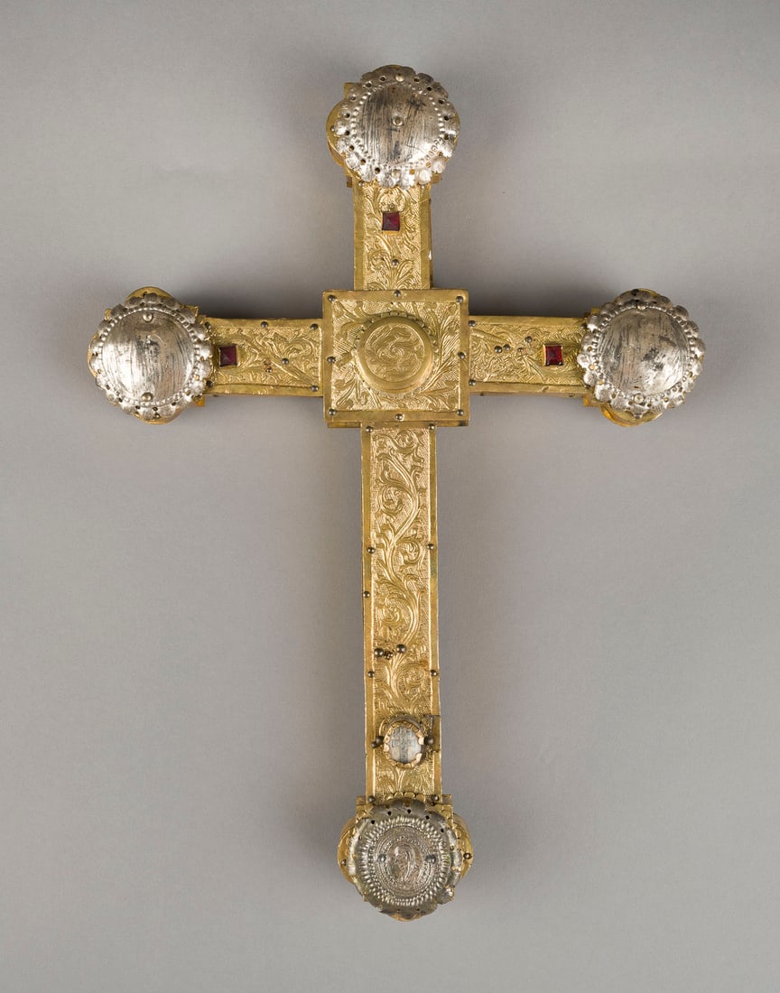 SPAeTMITTELALTERLICHES VORTRAGE-KREUZ (1 of 2)