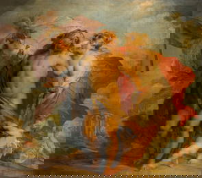 JAKOB DE WIT HERKULES UND OMPHALE