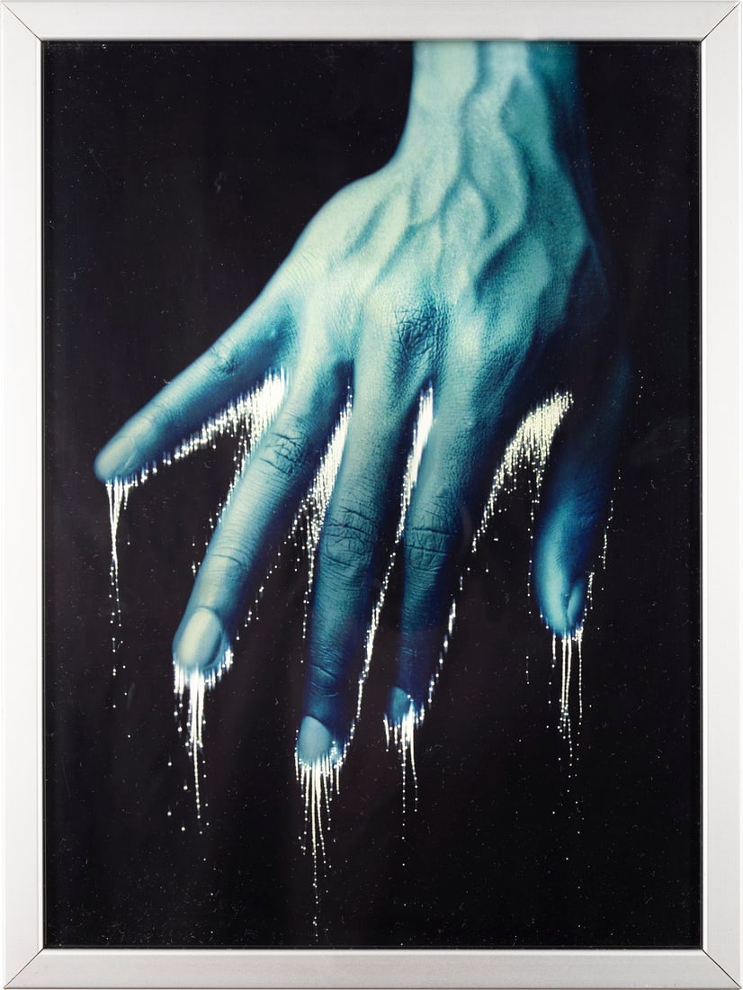 DANIELE BUETTI - 'DREAMS RESULT IN MORE DREAMS' (2004): DANIELE BUETTI 1955 Friburg, Switzerland 'DREAMS RESULT IN MORE DREAMS' (2004) Light box, with colour slide (Clearfilm/Ilford), Edition Griffelkunst, Hamburg 2004. 40 x 30 x 6 cm. Verso: signed by han