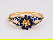 DIAMANT EMAILLE ARMREIF