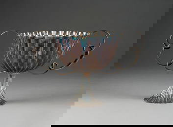 JOSEF FRANZ MARIA HOFFMANN | SELTENE UND GROSSE FRUCHTSCHAL