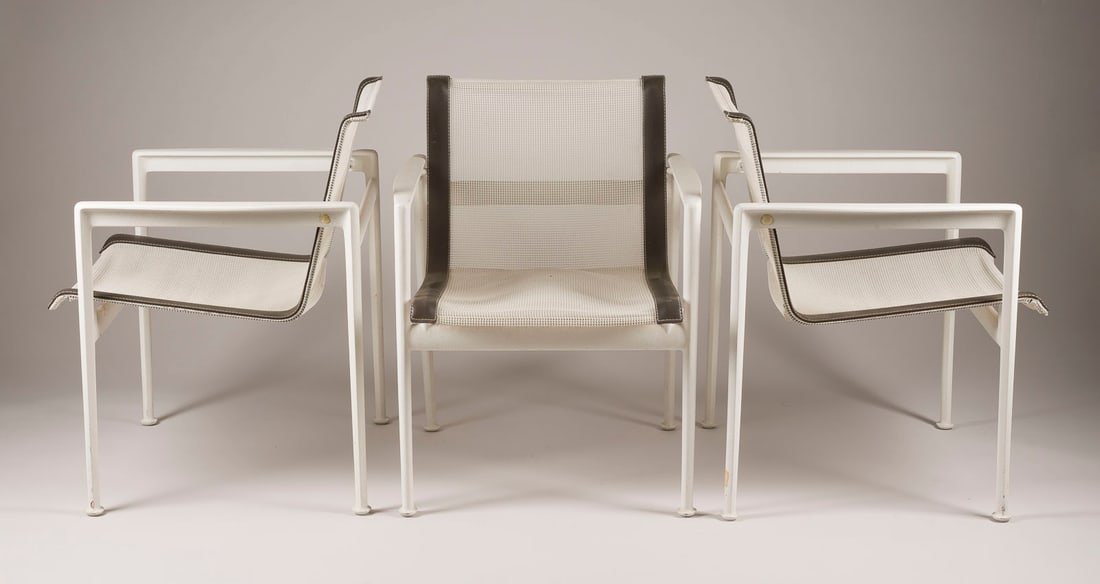 RICHARD SCHULTZ - DREI STUEHLE MODELL '1441' (1 of 2)