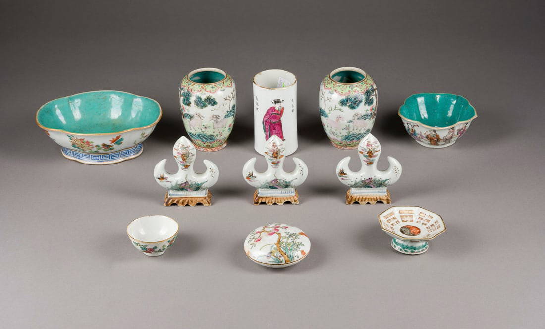 ELF FAMILLE-ROSE-PORZELLANTEILE