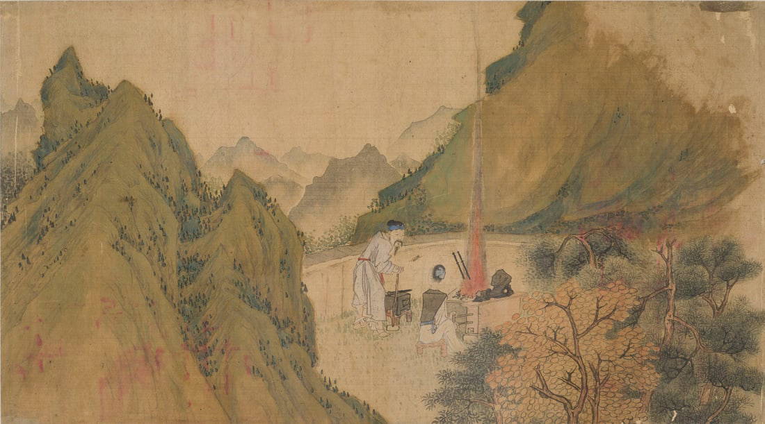 ANONYM, EINE MALEREI MIT FIGURENDARSTELLUNG