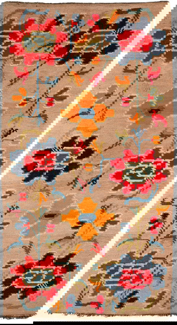 EIN TIBETISCHER TEPPICH (KHADEN)