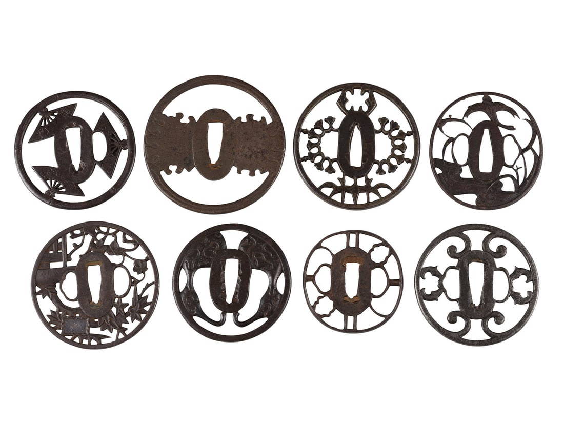 ACHT SUKASHI-TSUBA AUS EISEN