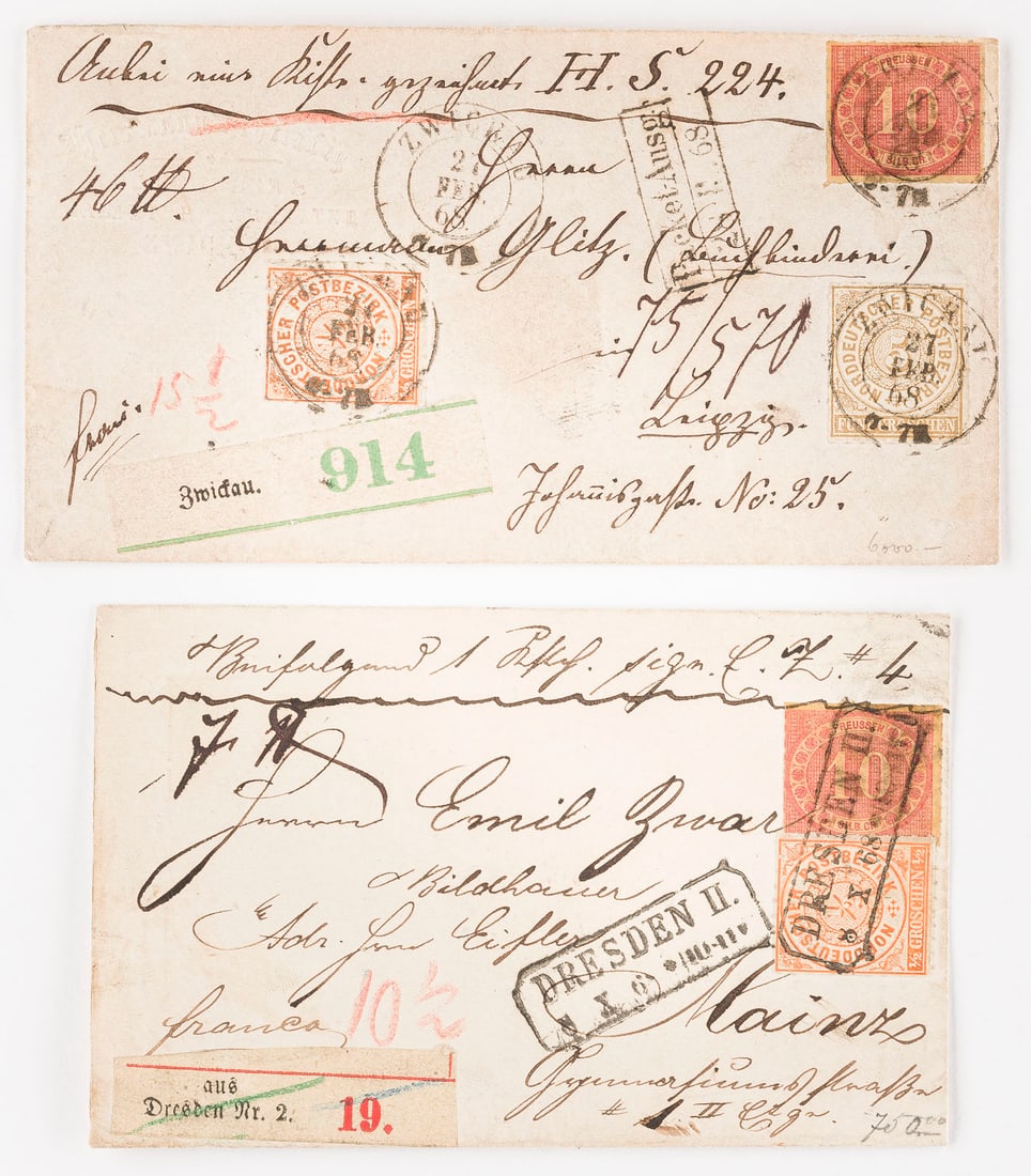 NORDDEUTSCHER BUND / NORDDEUTSCHER POSTBEZIRK (1 of 2)