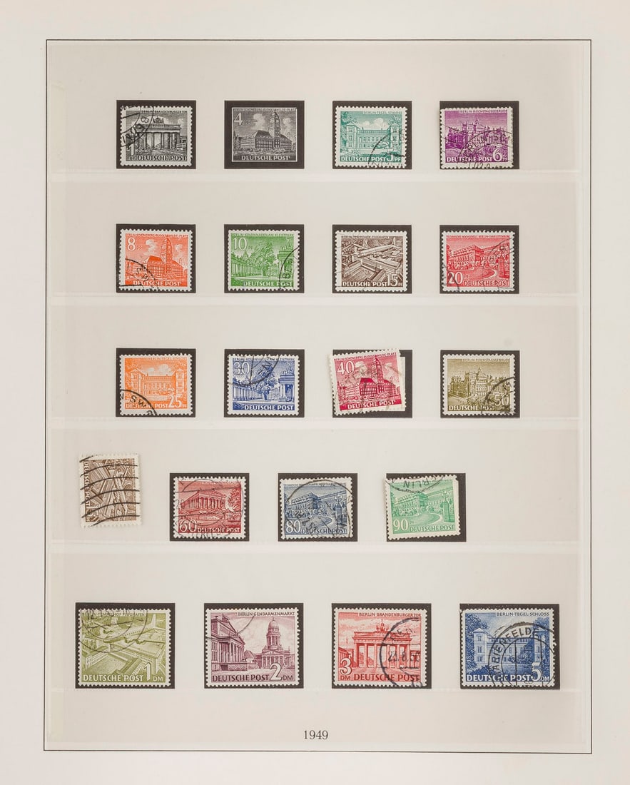 VERSCHIEDENE POSTGEBIETE - 7