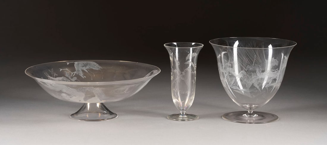 | VASE UND ZWEI FUSSSCHALEN (1 of 1)