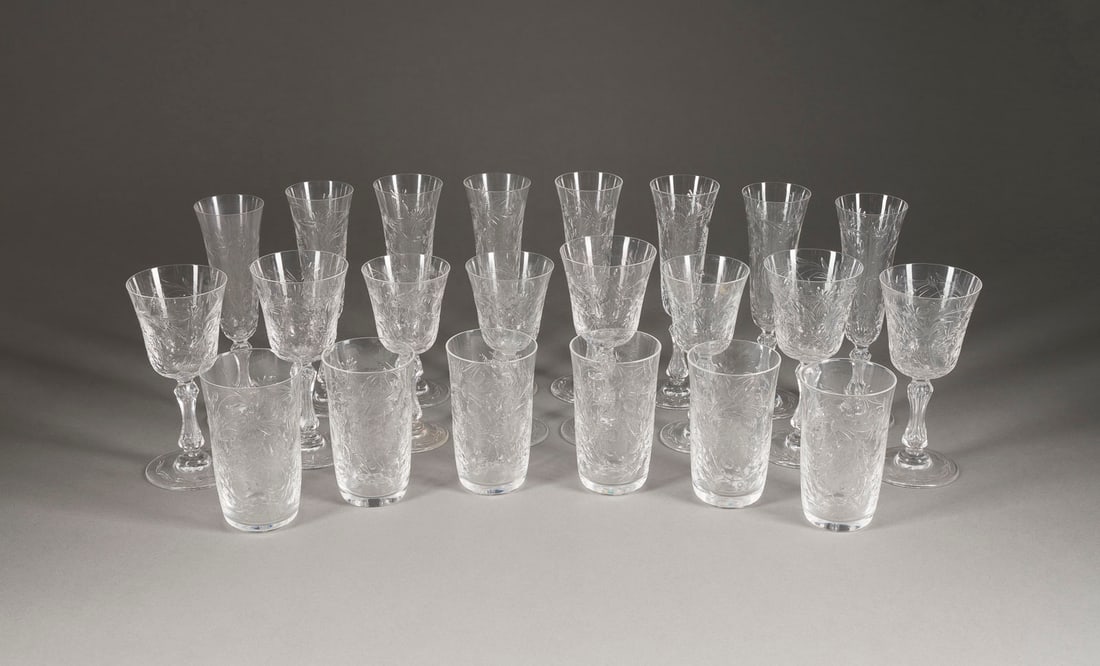 | 22-TEILIGES GLASKONVOLUT AUS SERIE 'MARYLAND' (1 of 1)