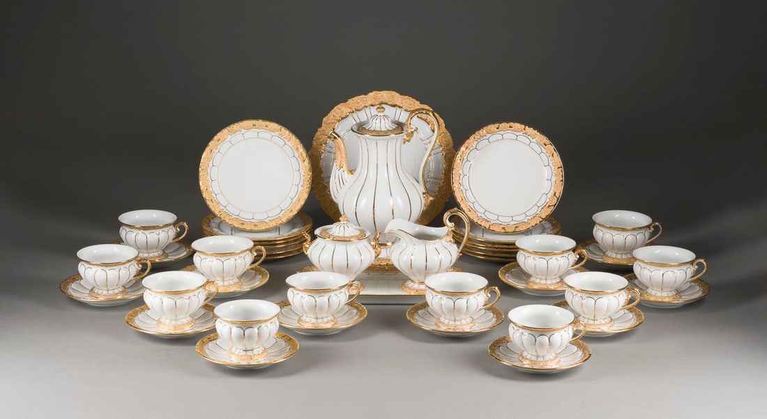 | 41-TEILIGES PRUNKVOLLES KAFFEESERVICE 'X-FORM' (1 of 1)