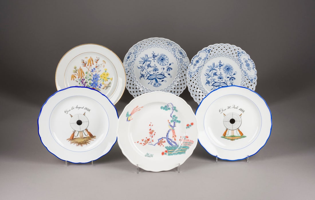 | SECHS TELLER 'MEISSEN' (1 of 1)