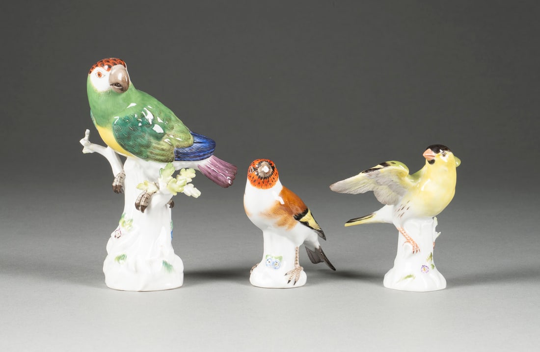 JOHANN JOACHIM KAENDLER | FLIEGENDER ZEISIG, STIEGLITZ UND (1 of 1)