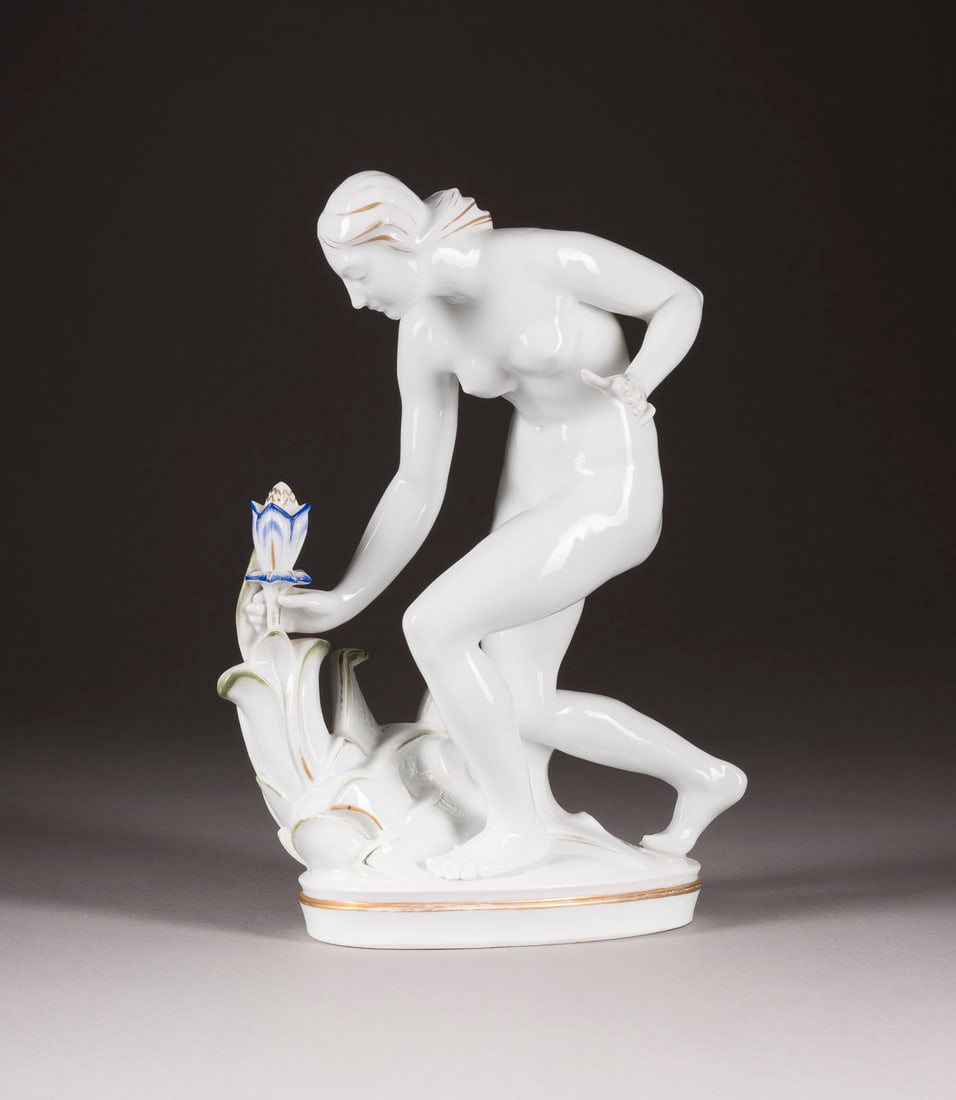 AUGUST WILHELM GOEBEL | BLUMENPFLÜCKERIN (1 of 1)