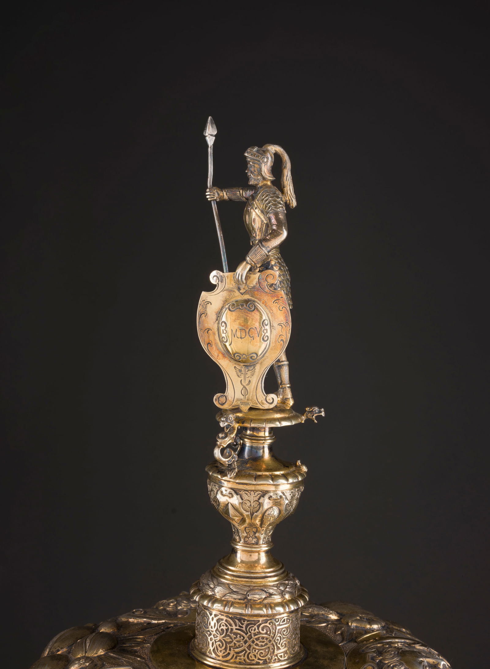 | MONUMENTALER HISTORISMUS-DECKELPOKAL (1 of 3)