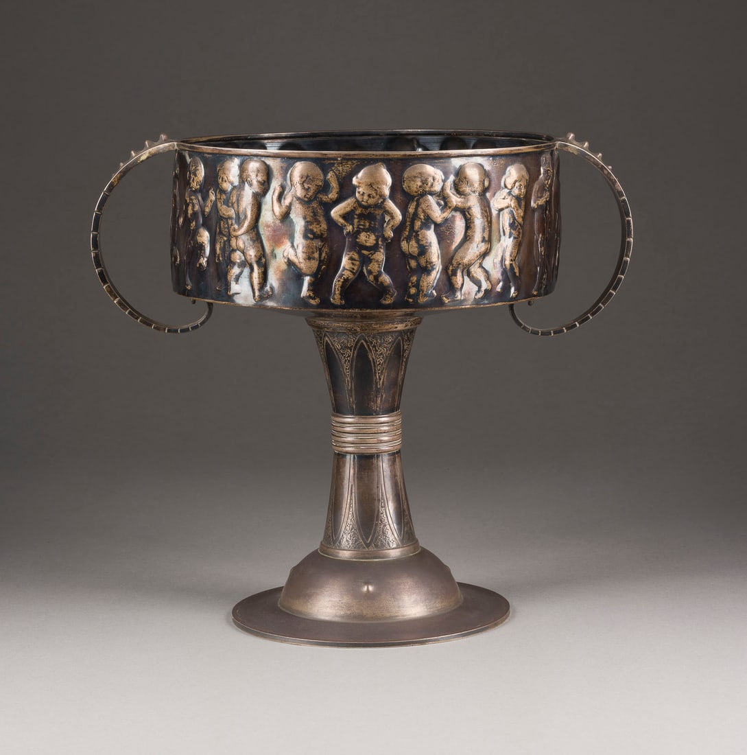 | AUFSATZSCHALE MIT PUTTENREIGEN (1 of 1)