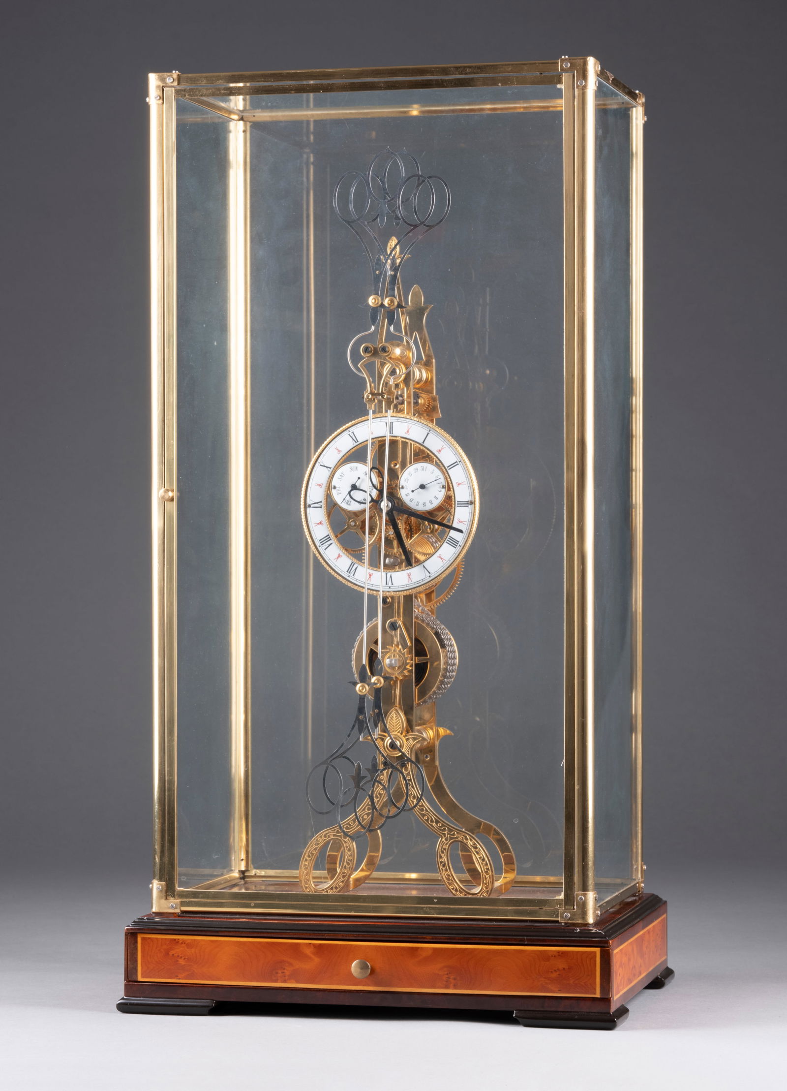 | SELTENE SCHEREN-SKELETTUHR (SOG. 'SCISSORS CLOCK') (1 of 3)