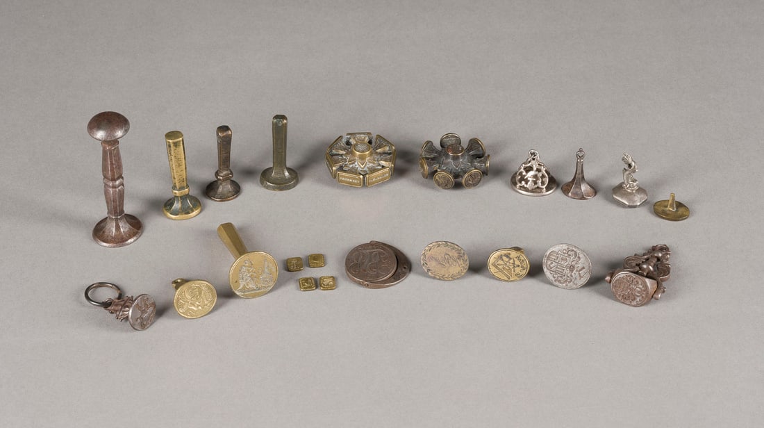 | KONVOLUT AUS 22 SIEGELSTÖCKEN (1 of 1)