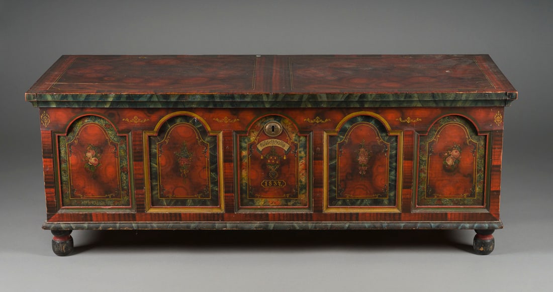 | BRAUTTRUHE MIT MALEREIEN (1 of 1)