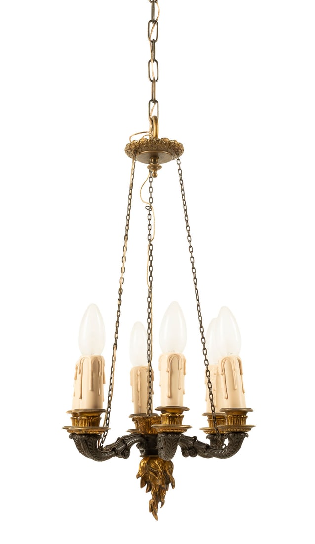 | KLEINER EMPIRESTIL-DECKENLEUCHTER (1 of 1)