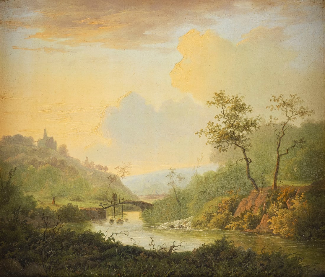 CLAAS HENDRIK MEINERS | FLUSSLANDSCHAFT (1843) (1 of 2)