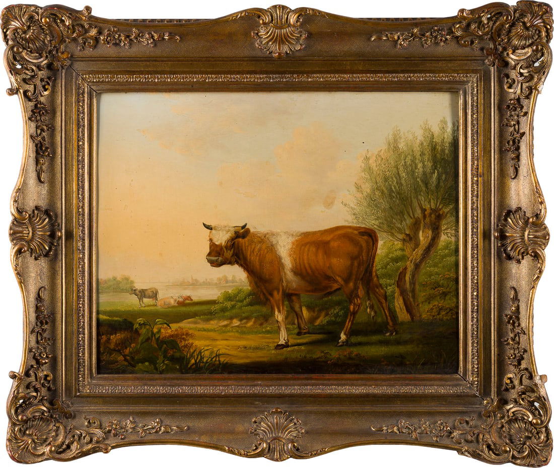 ALBERTUS VERHOESEN | OCHSE VOR EINER LANDSCHAFT (1 of 1)