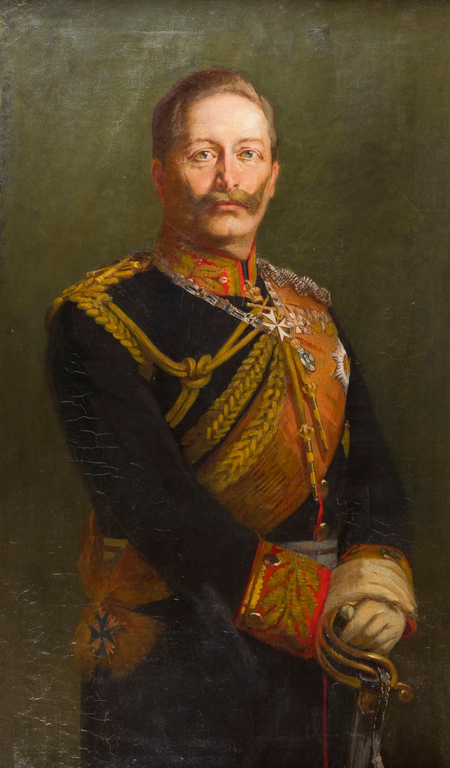 J. MICHAELIS | KAISER WILHELM II, 1900 (1 of 2)
