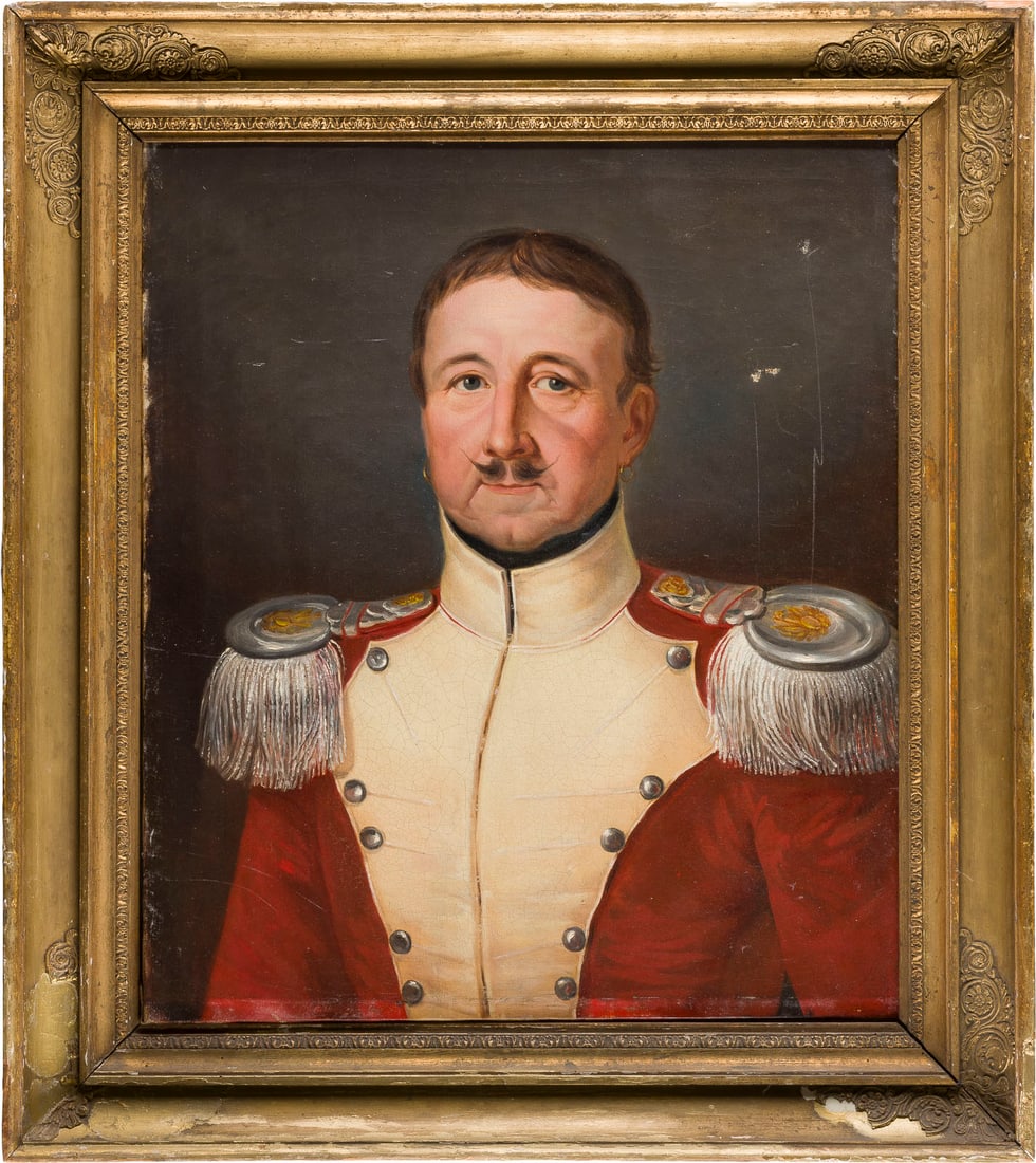 JEAN MENO HAAS | BILDNIS EINES OFFIZIERS, 1839 (1 of 1)