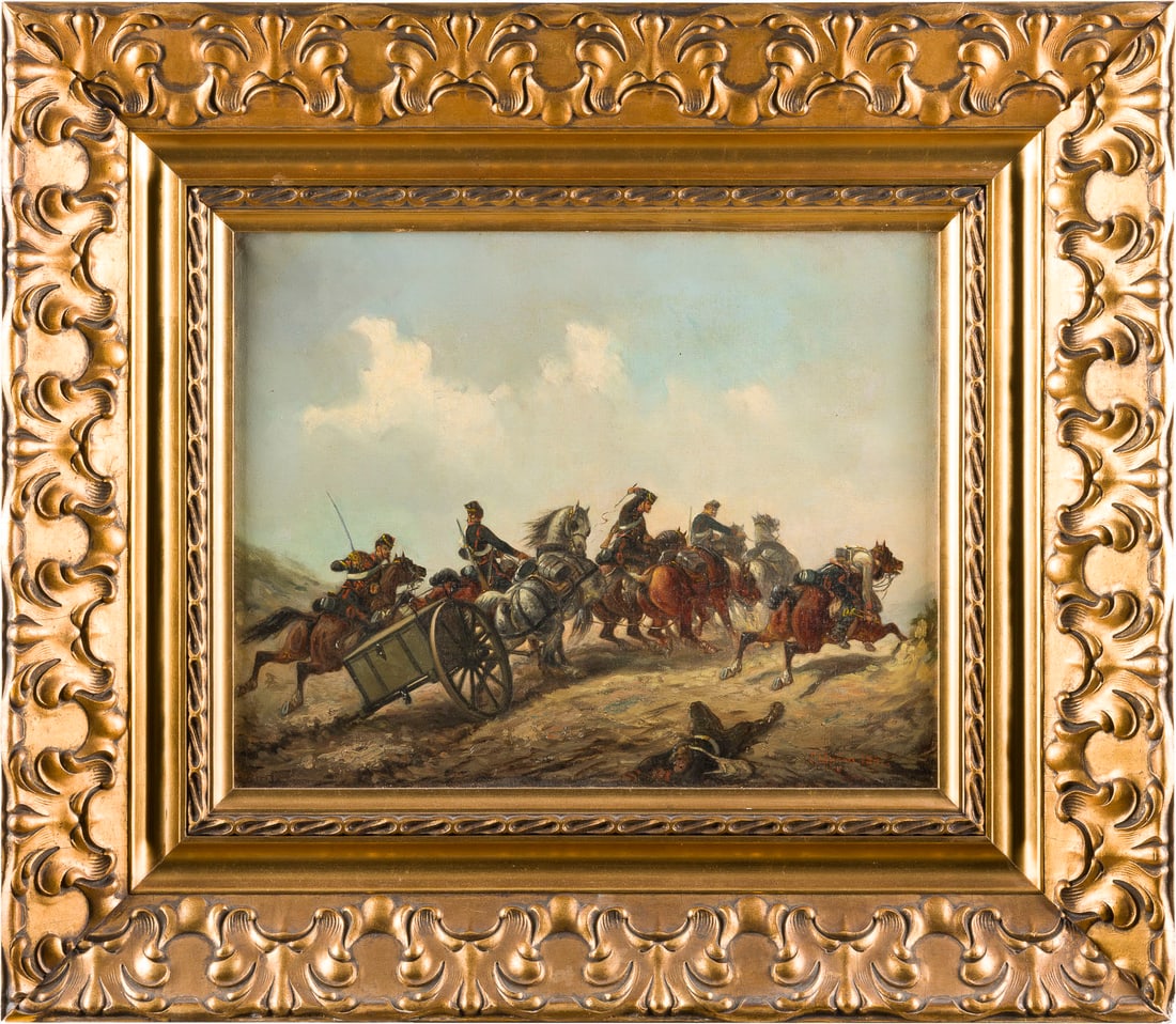 EMILE BUJON | FRANZÖSISCHE KAVALLERIE, 1885 (1 of 1)