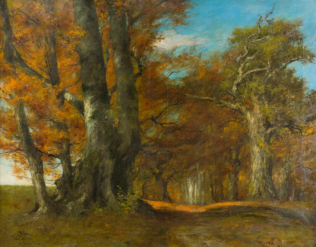 FERDINAND LEEKE | WALDLANDSCHAFT. 1909 (1 of 2)