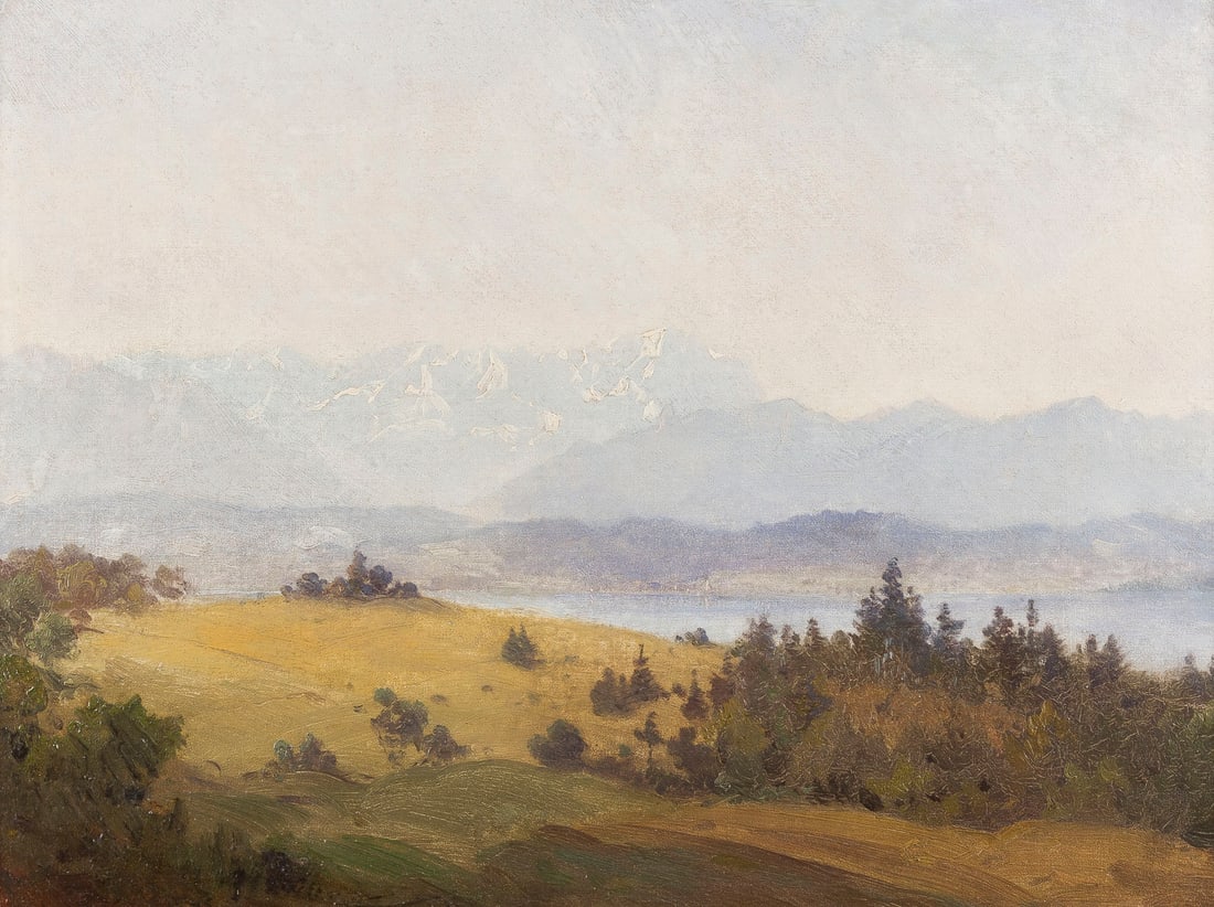 JOSEF WOPFNER (ZUGESCHRIEBEN) | STAFFELSEE MIT ZUGSPITZE (1 of 1)