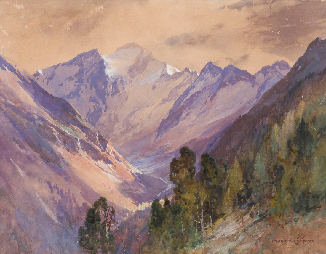 EDWARD HARRISON COMPTON | GEBIRGSLANDSCHAFT (1 of 1)