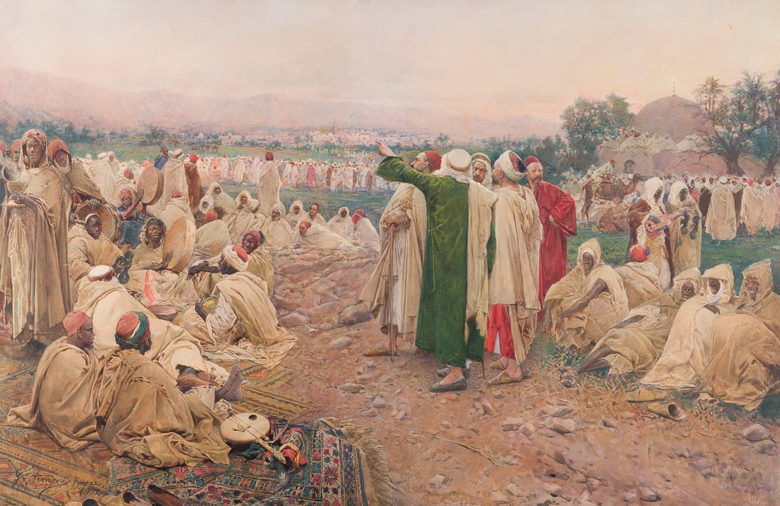 GUSTAVO SIMONI | RAST DER KARAWANE, 1902 (1 of 3)