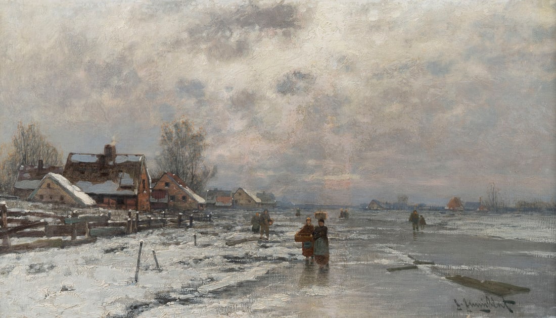 JOHANN JUNGBLUT | WINTERLANDSCHAFT (1 of 1)