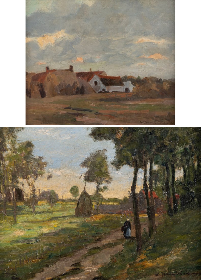 WILHELM HAMBÜCHEN | ZWEI LANDSCHAFTEN (1 of 4)