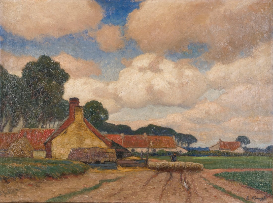 EUGEN KAMPF | AUF DER DORFSTRASSE (1 of 1)