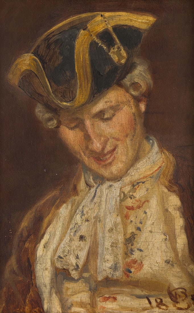 EDUARD KARL FRANZ VON GEBHARDT (UMKREIS) | PORTRAIT EINER A (1 of 1)