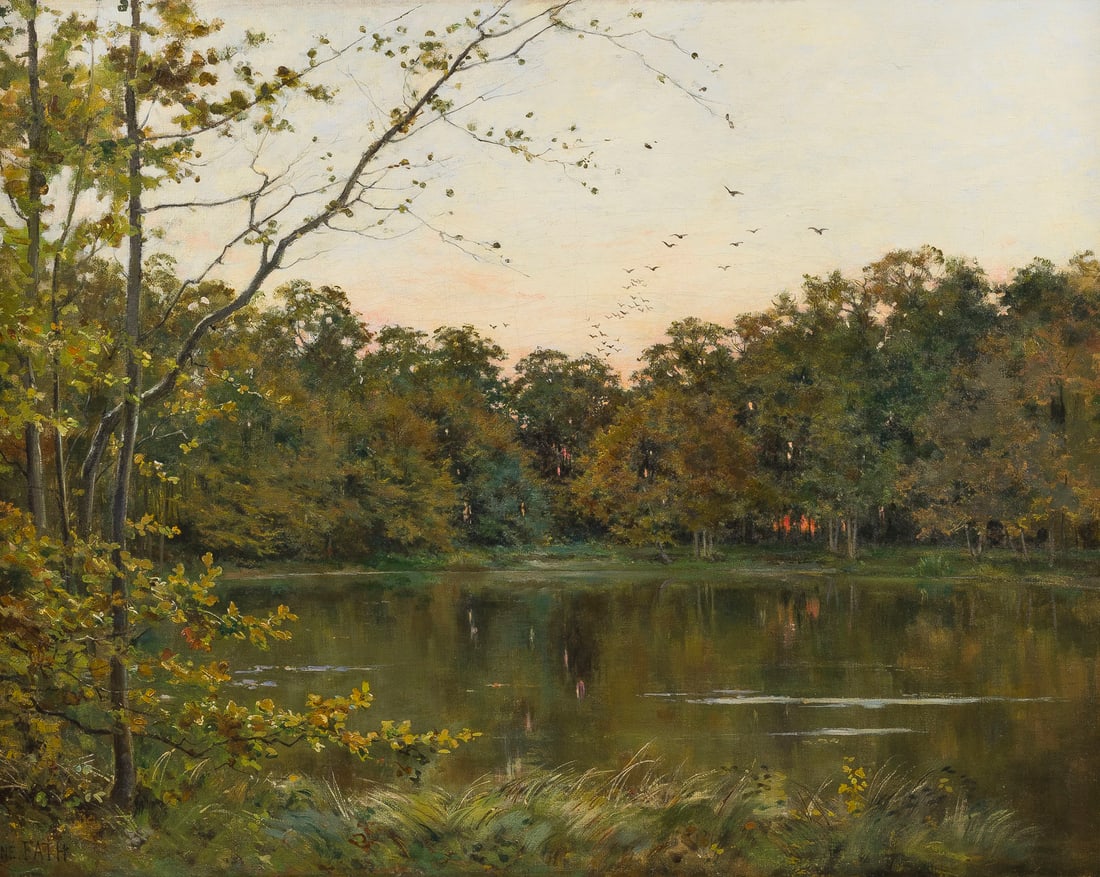 RENE MAURICE FATH | HERBSTLICHE STIMMUNG, WALD VON FONTAINE (1 of 2)