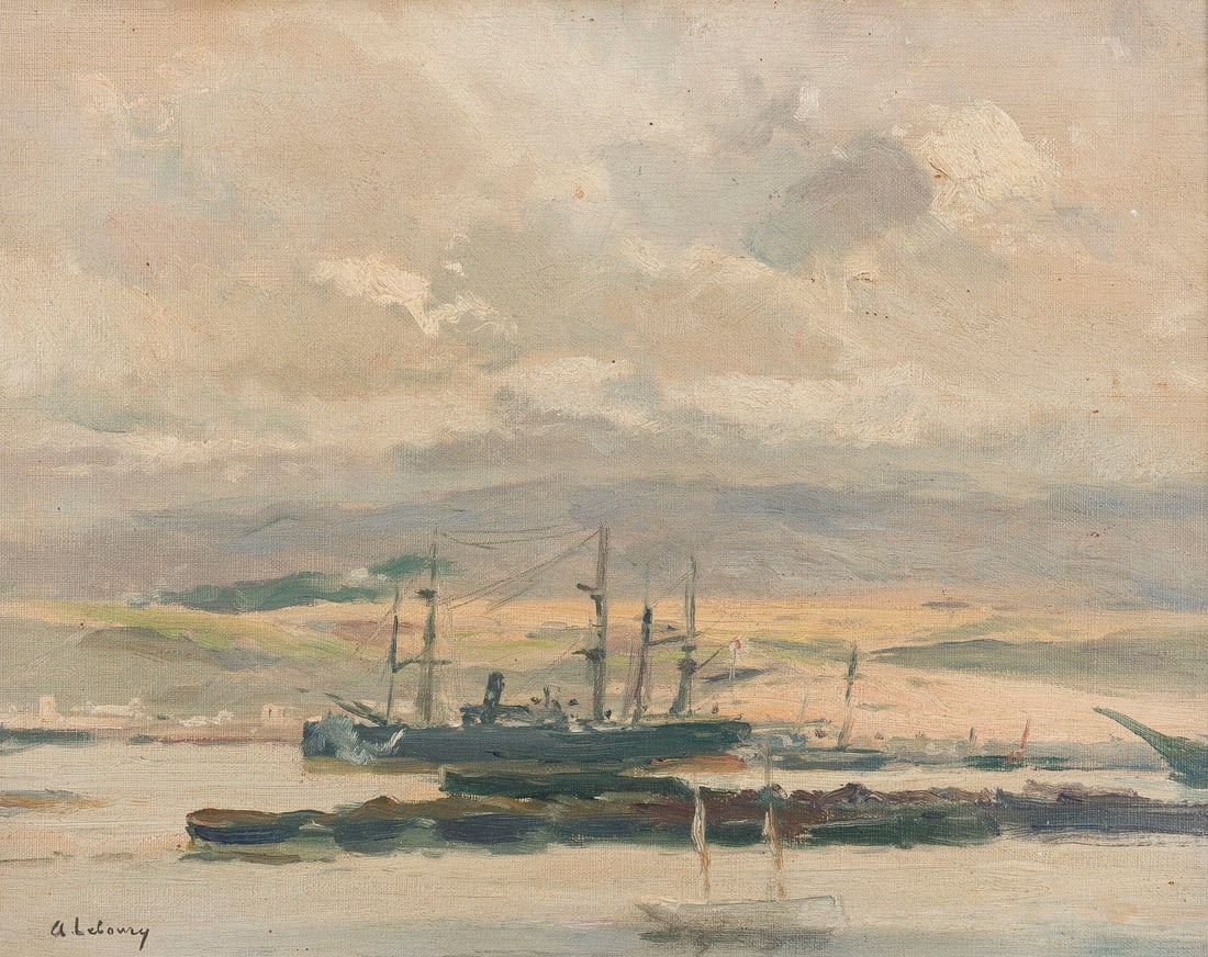 ALBERT MARIE LEBOURG | BOOTE IM HAFEN (1 of 2)