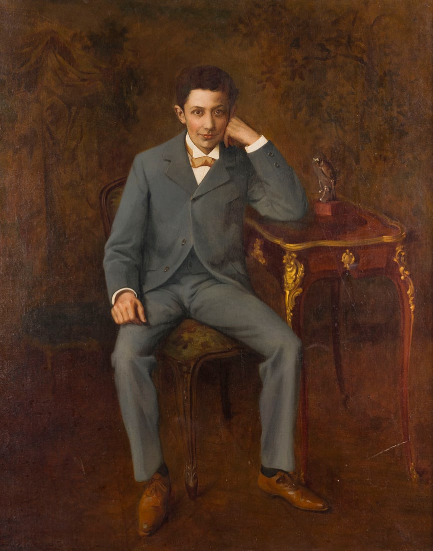 LEON GABRIEL LOUIS COULET | PORTRÄT EINES DANDYS, UM 1900 (1 of 2)